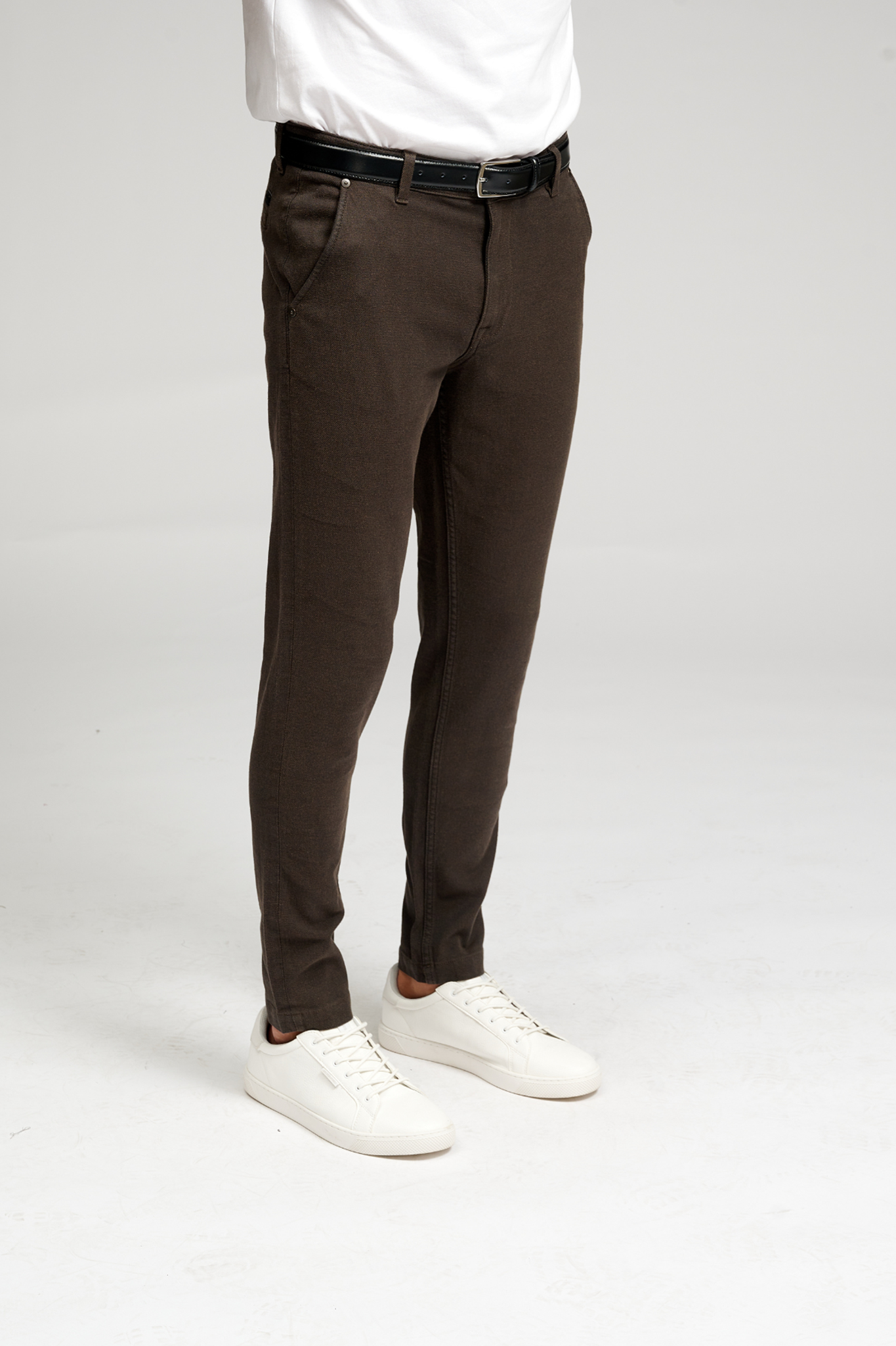 The Original Performance Structure Pants - Dark Brown - TeeShoppen - Brown 2