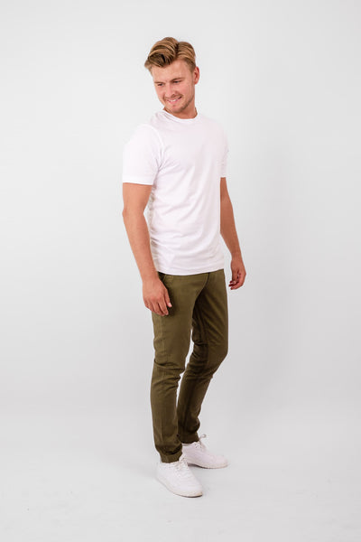 The Original Performance Structure Pants - Olive - TeeShoppen - Green 4