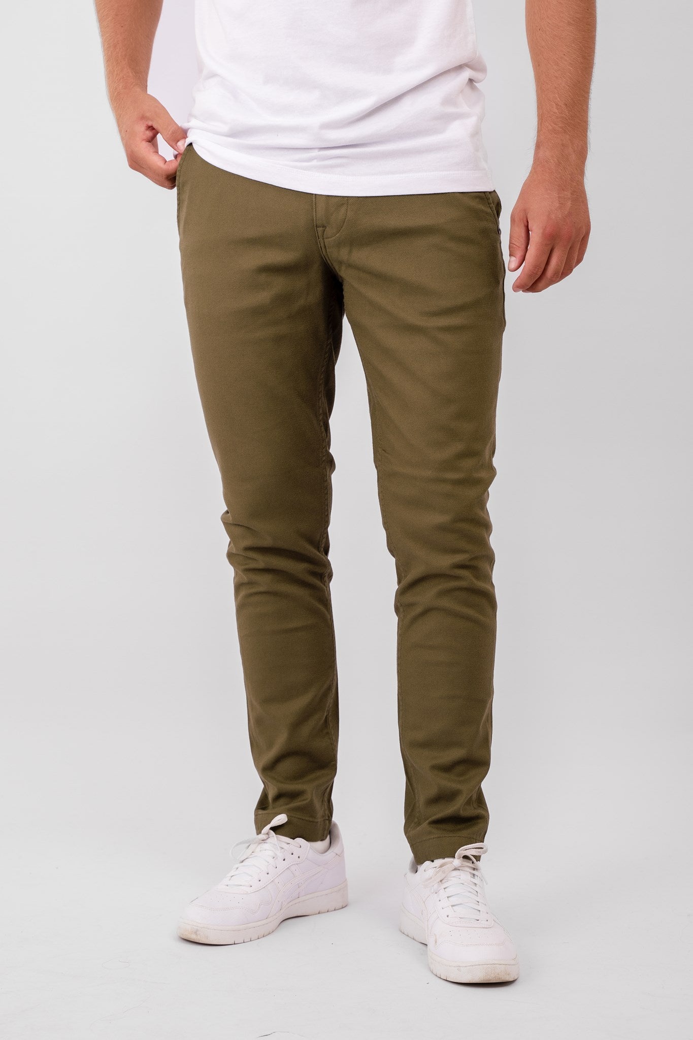 The Original Performance Structure Pants - Olive - TeeShoppen - Green