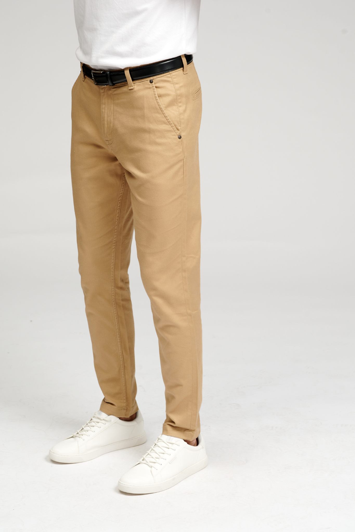 The Original Performance Structure Pants - Dark Beige - TeeShoppen - Khaki 10