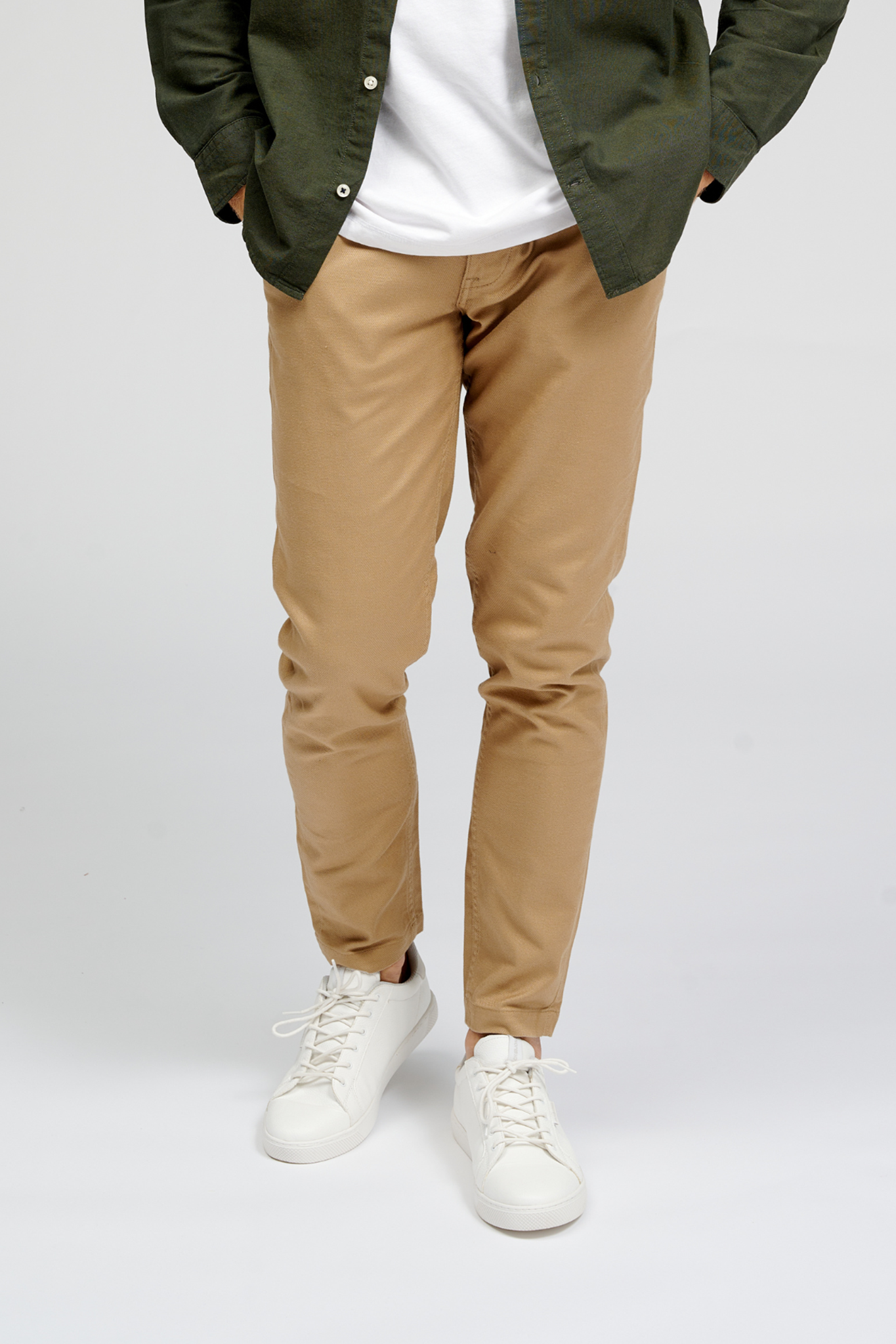 The Original Performance Structure Pants - Dark Beige - TeeShoppen - Khaki