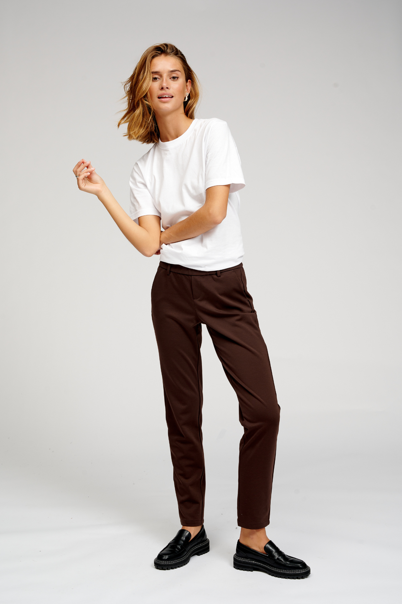 The Original Performance Pants - Dark Brown - TeeShoppen - Brown 2