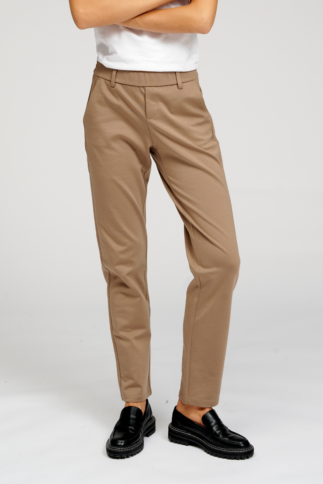 The Original Performance Pants - Dark Beige - TeeShoppen - Khaki