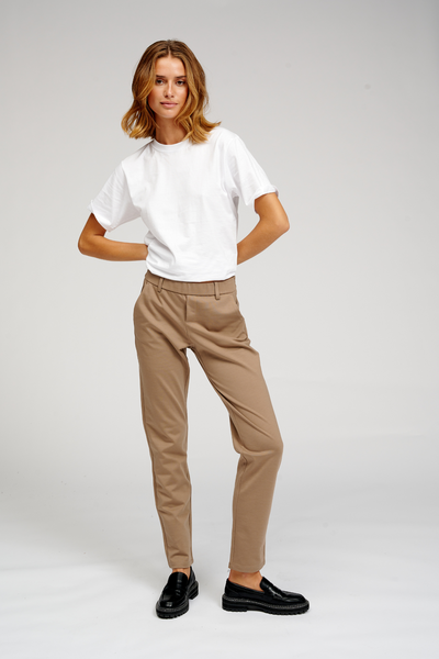 The Original Performance Pants - Dark Beige - TeeShoppen - Khaki 2