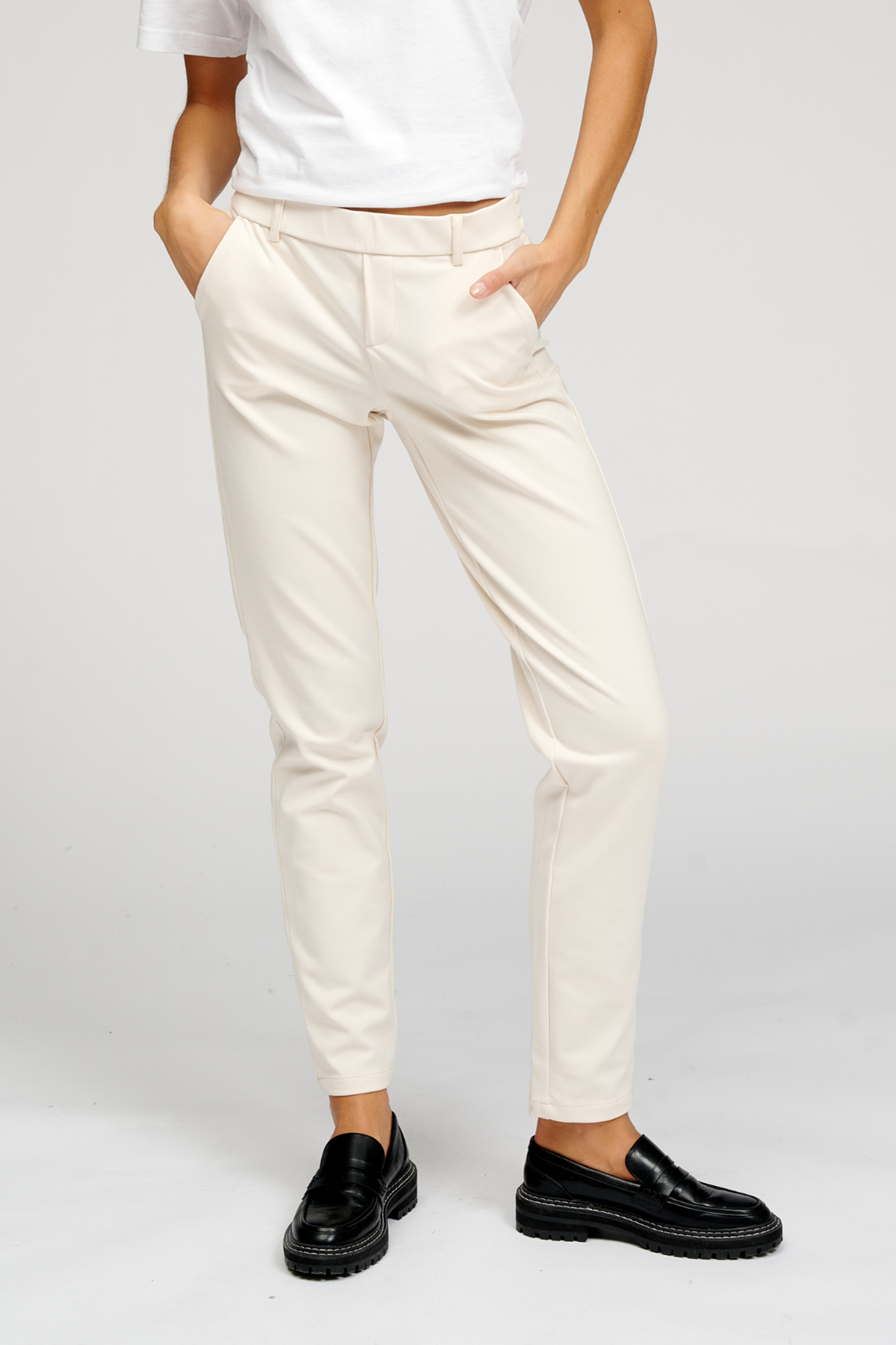 The Original Performance Pants - Birch - TeeShoppen - White