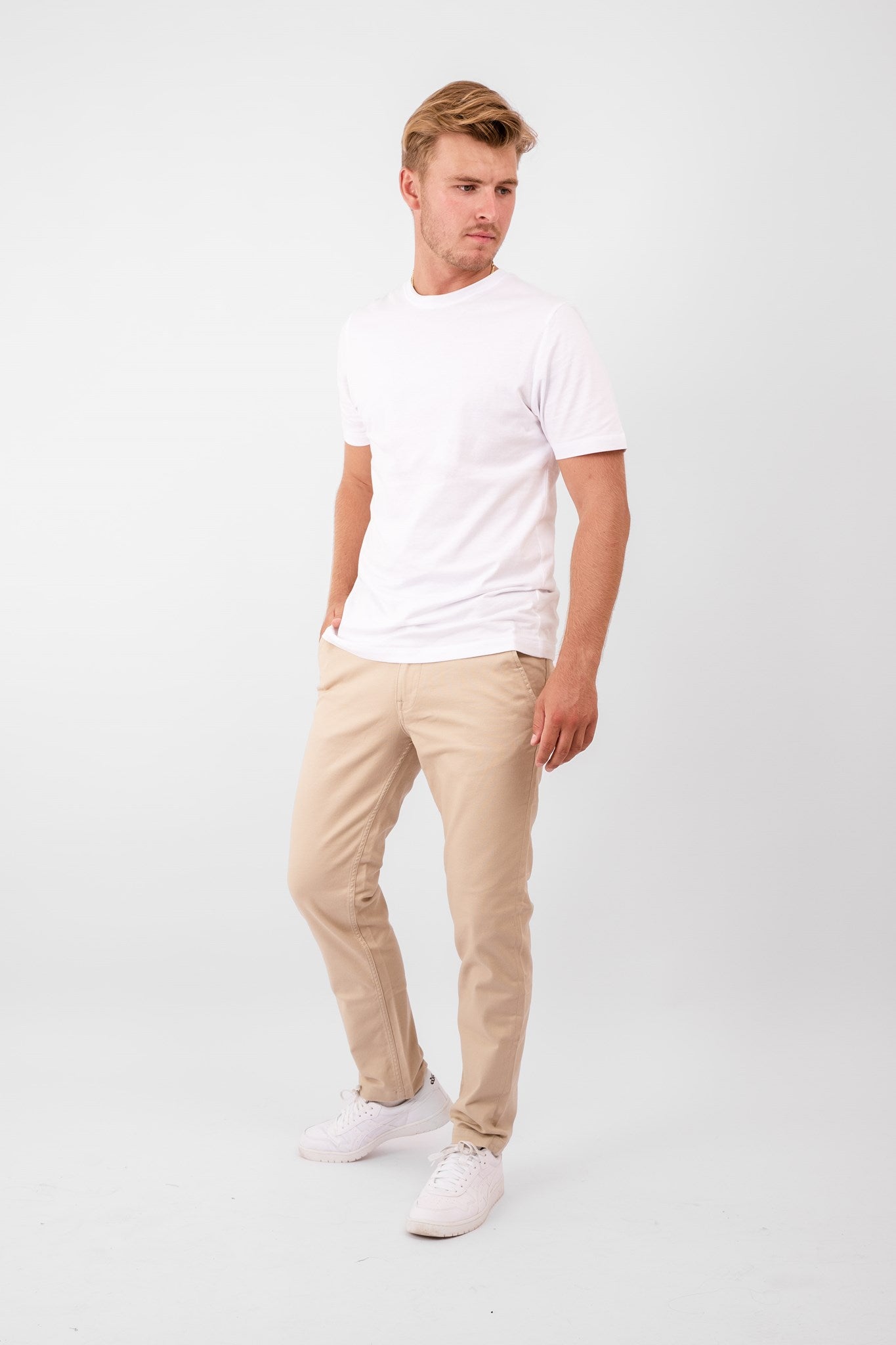 The Original Performance Structure Pants (Regular) - Beige - TeeShoppen - Khaki 3