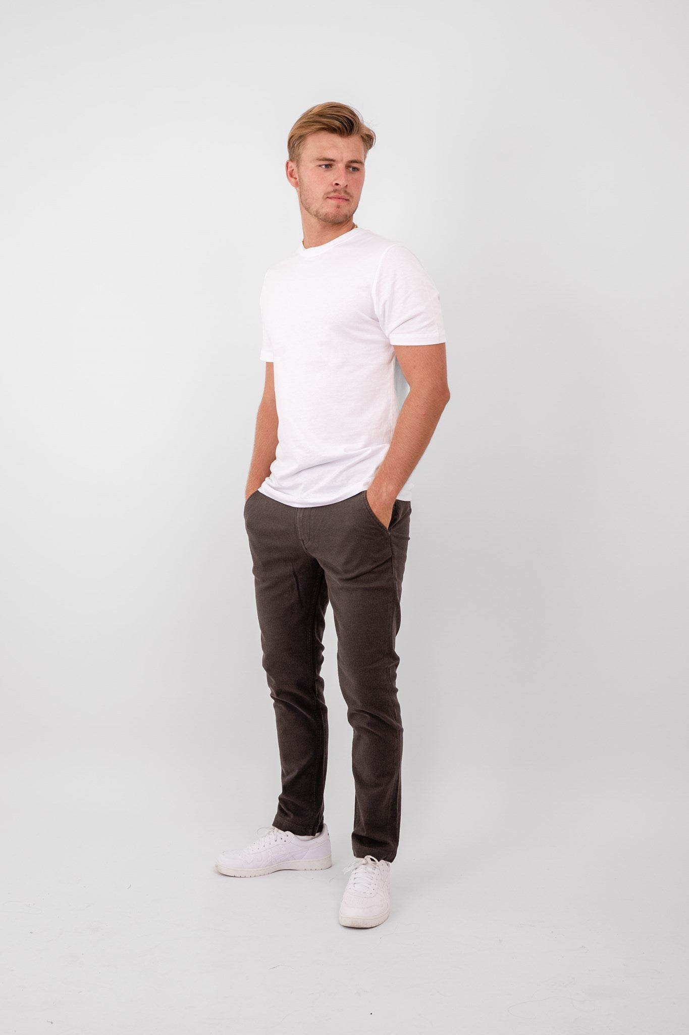 The Original Performance Structure Pants (Regular) - Dark Brown - TeeShoppen - Brown 5