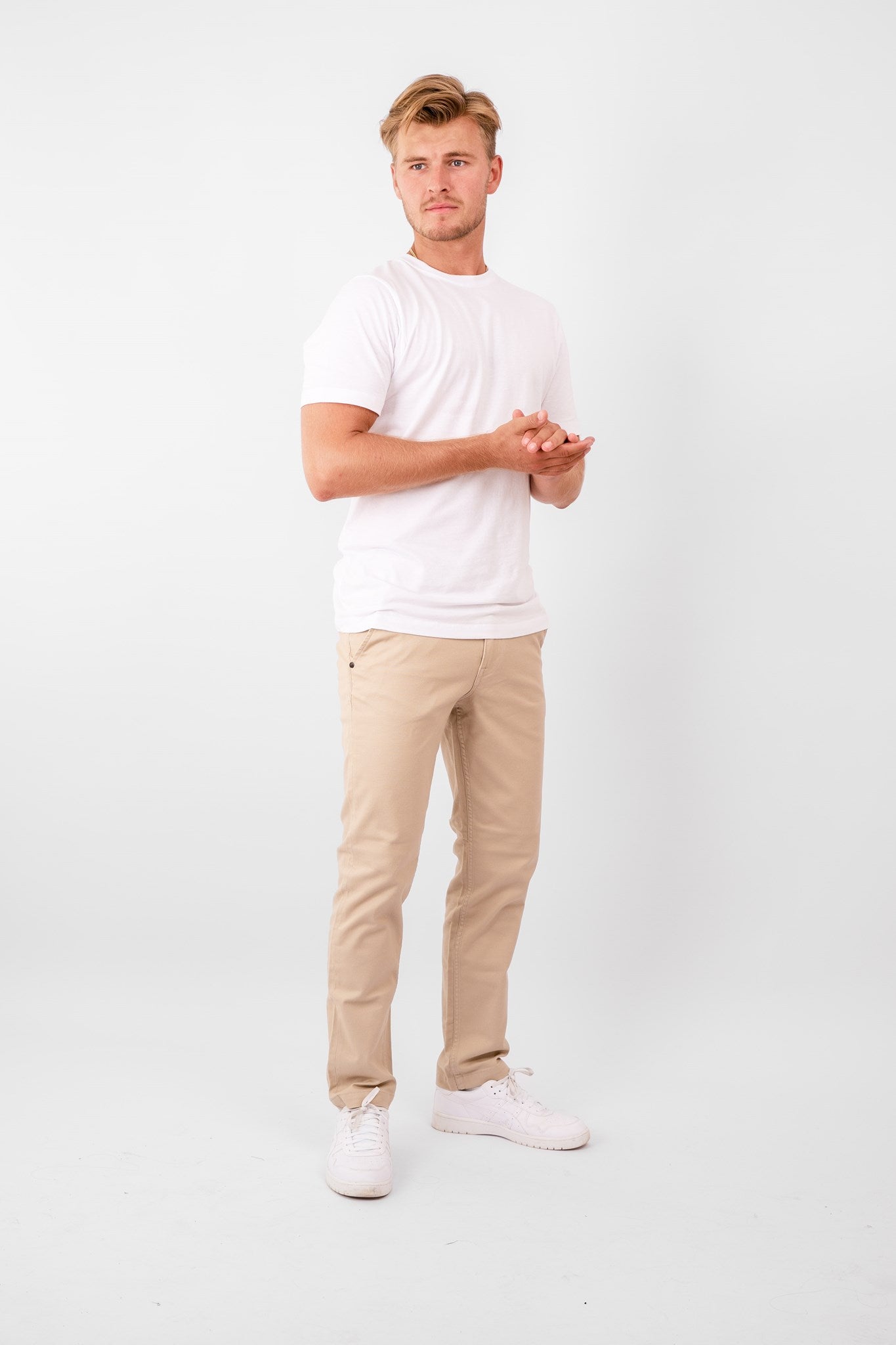 The Original Performance Structure Pants (Regular) - Beige - TeeShoppen - Khaki 2