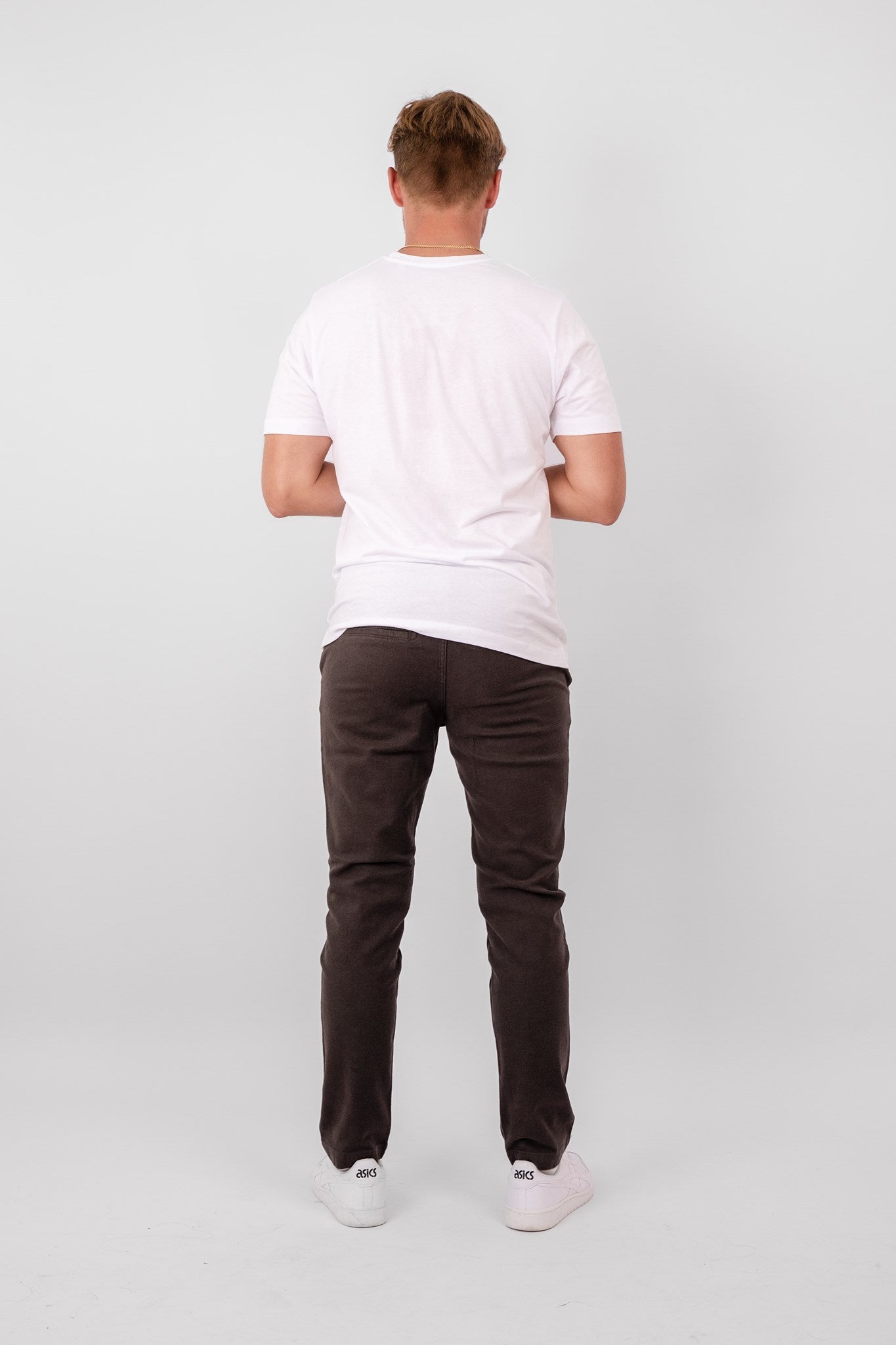 The Original Performance Structure Pants (Regular) - Dark Brown - TeeShoppen - Brown 3