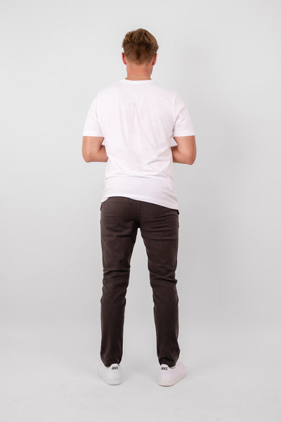 The Original Performance Structure Pants (Regular) - Dark Brown - TeeShoppen - Brown 3