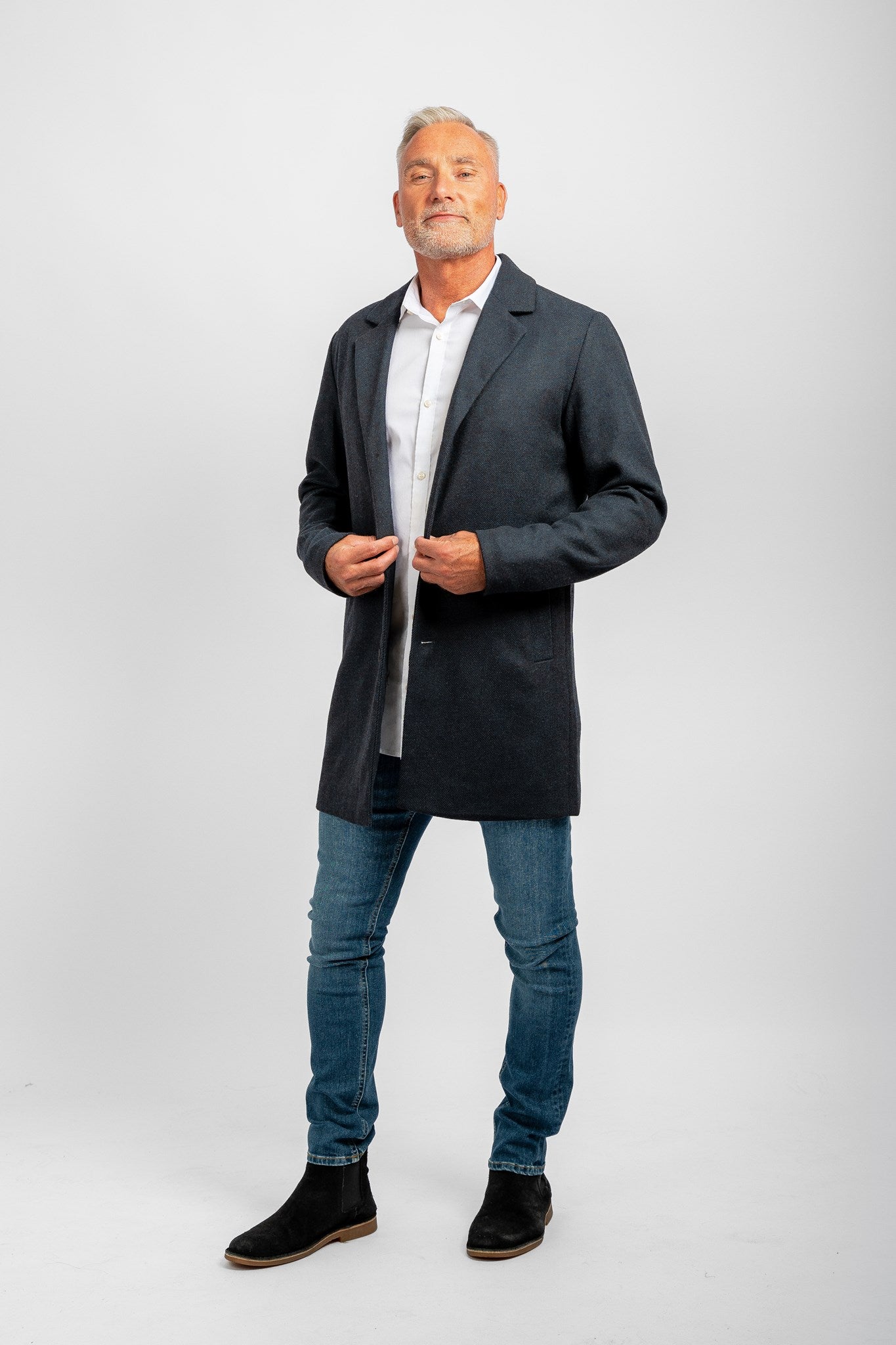 Tommy Wool Coat - Dark Navy - Jack & Jones - Blue 3