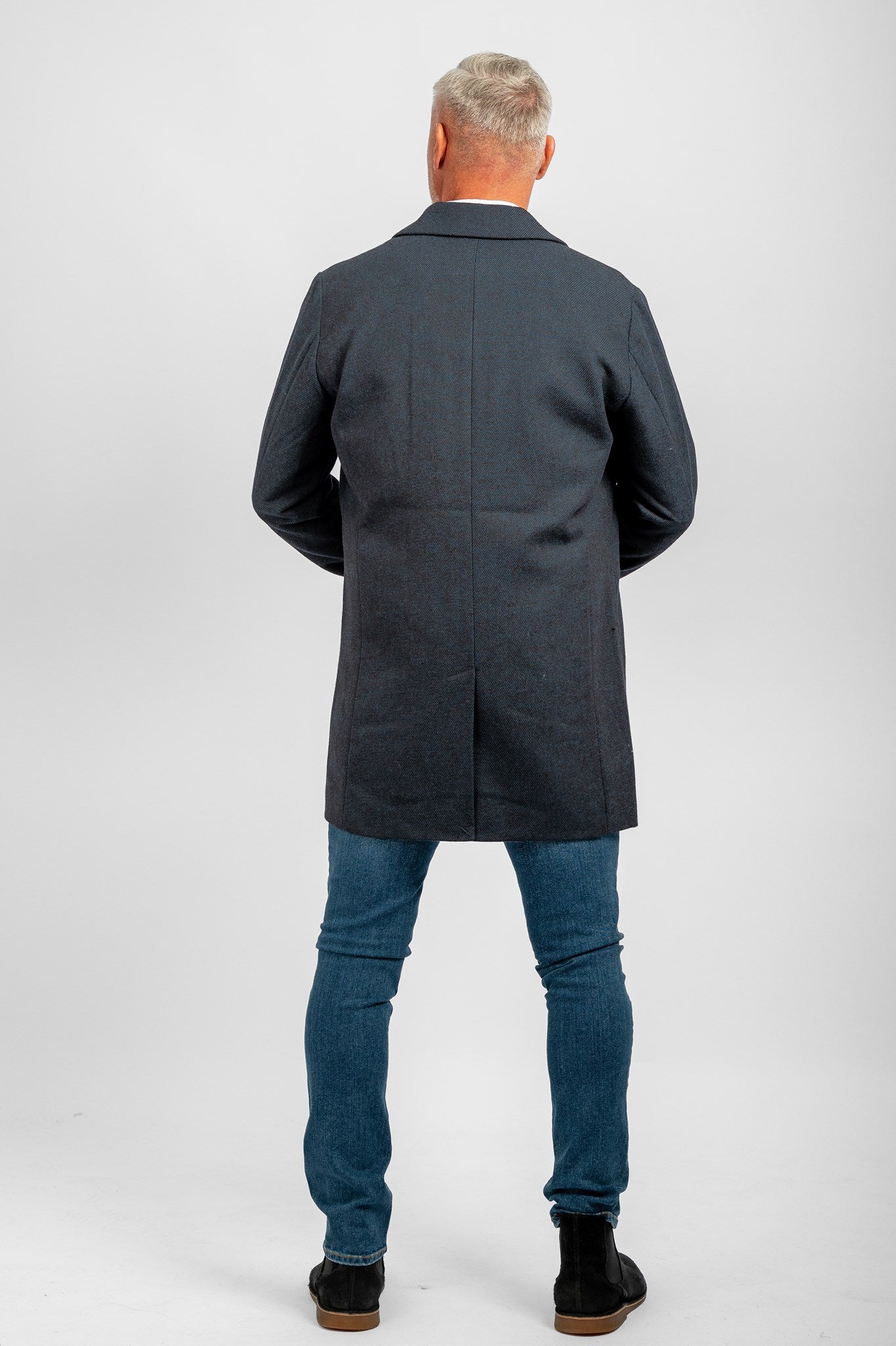 Tommy Wool Coat - Dark Navy - Jack & Jones - Blue 4