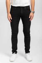 Load image into Gallery viewer, The Original Performance Jeans (Slim) - Black Denim - TeeShoppen - Black 3
