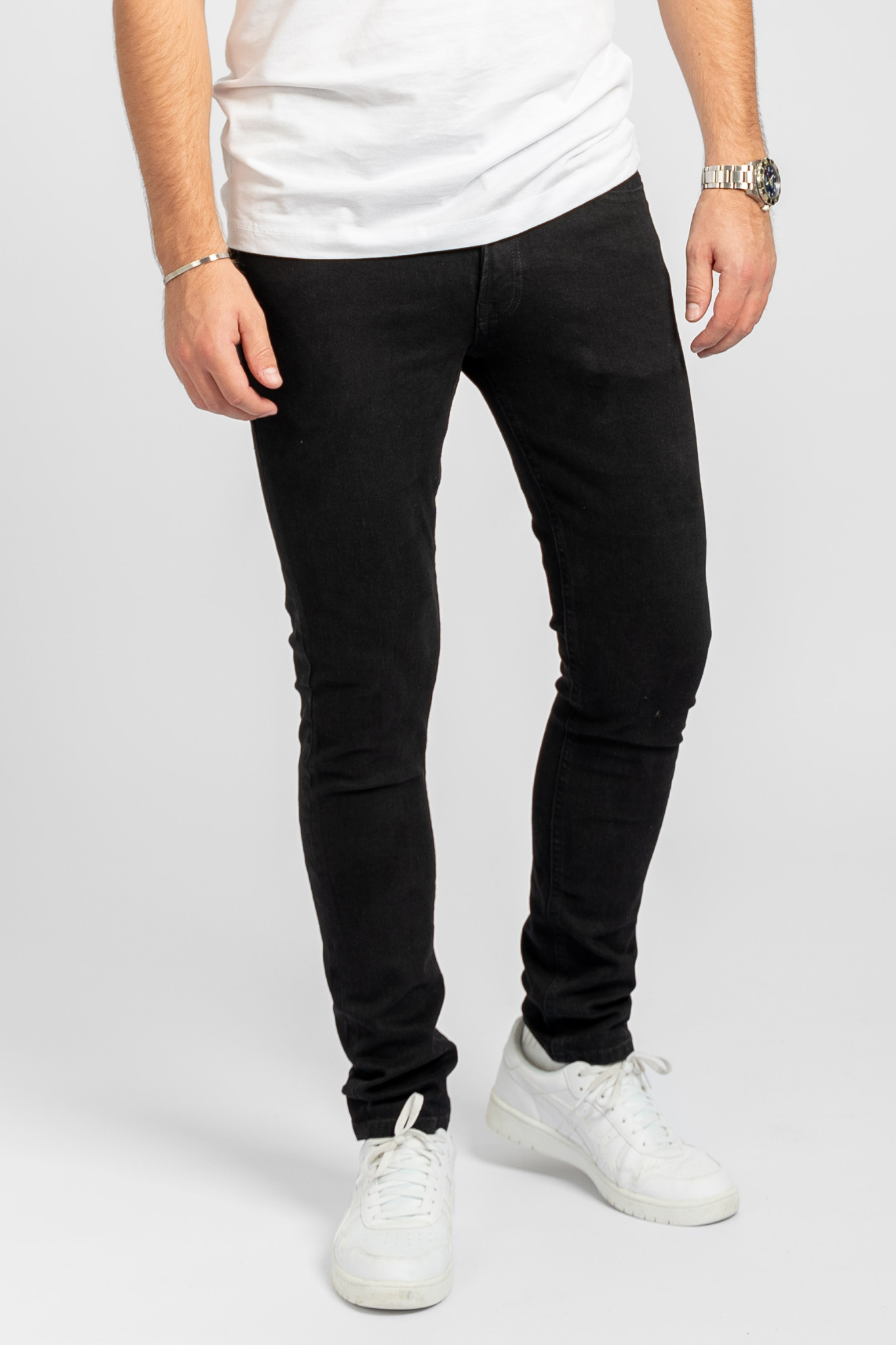 The Original Performance Jeans (Slim) - Black Denim - TeeShoppen - Black