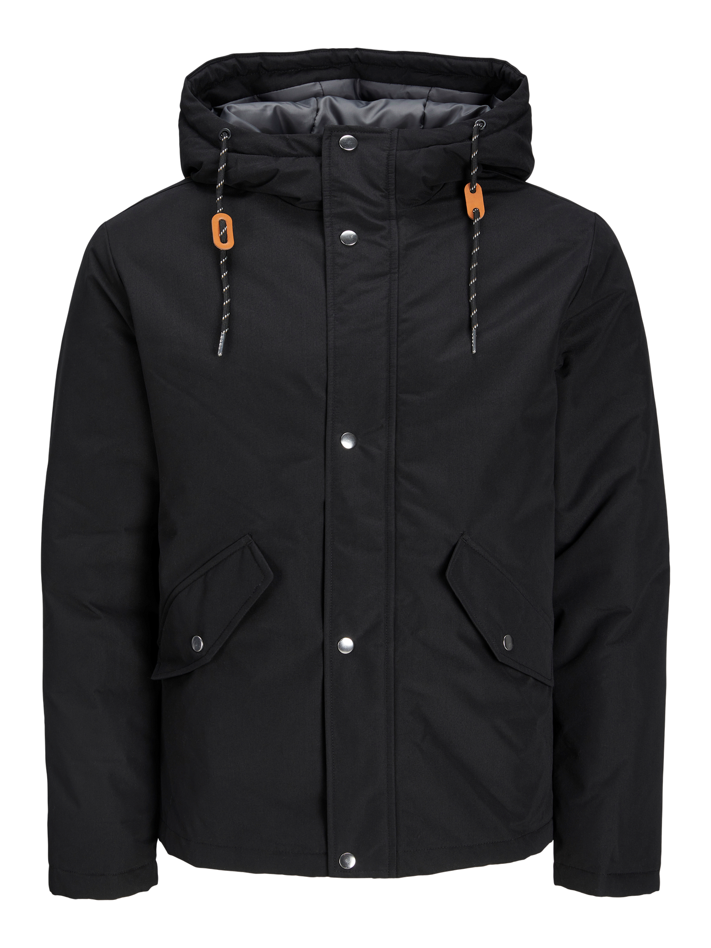 Classic Parka Jacket - Black - TeeShoppen - Black 7