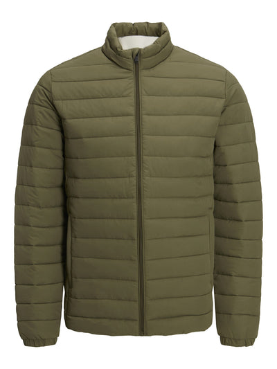 Light Puffer Jacket - Olive Night - TeeShoppen - Green 3