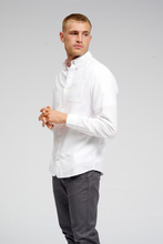 Load image into Gallery viewer, The Original Performance Oxford Shirt - White - TeeShoppen - White 9
