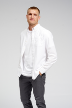 Load image into Gallery viewer, The Original Performance Oxford Shirt - White - TeeShoppen - White 7
