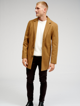 Load image into Gallery viewer, Classic Coat - Light Brown - TeeShoppen - Brown 3
