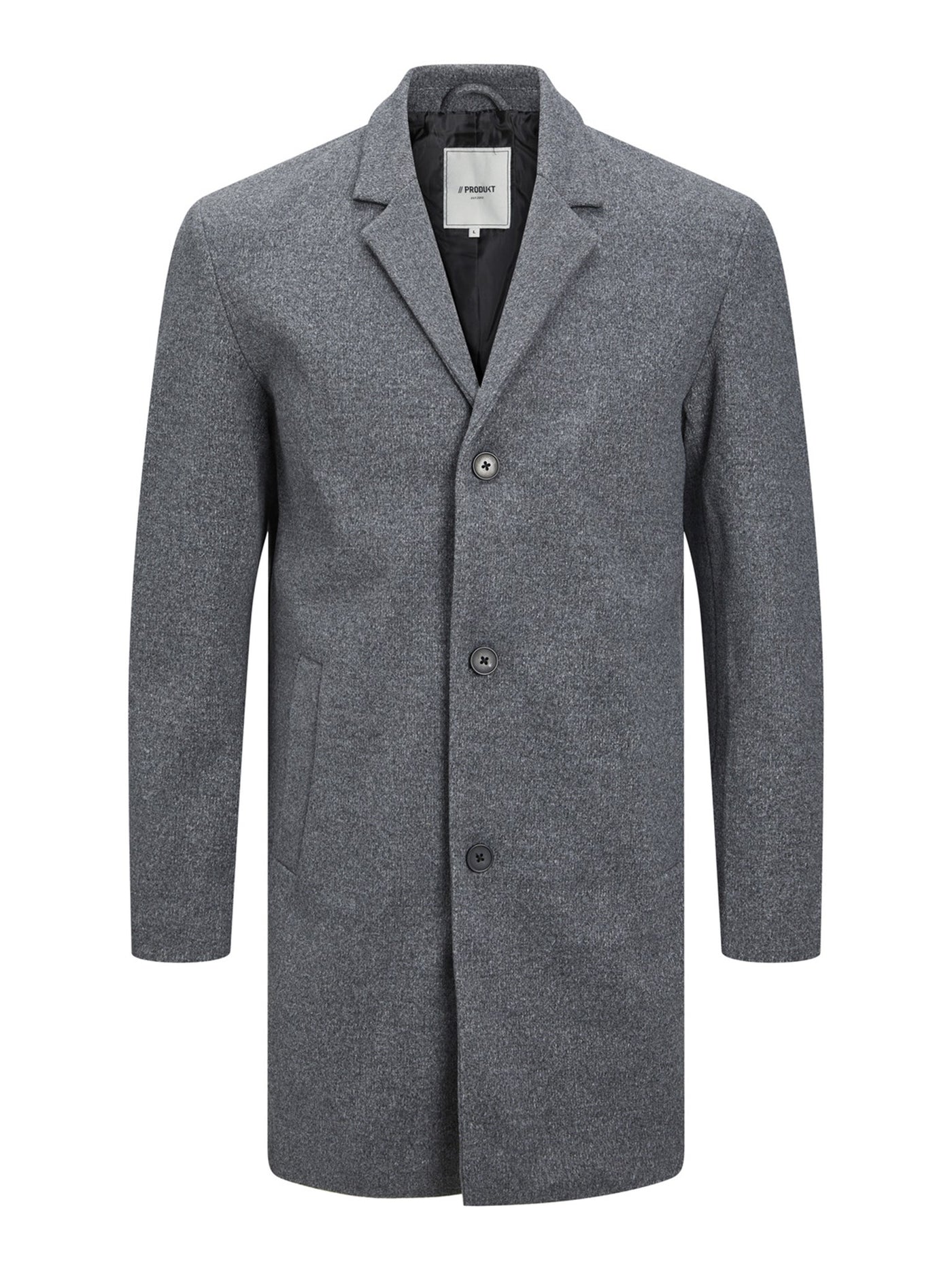 Classic Coat - Grey - TeeShoppen - Grey 5