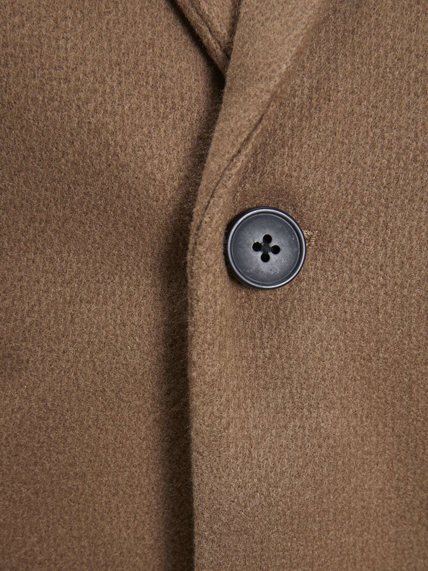 Classic Coat - Light Brown - TeeShoppen - Brown 5