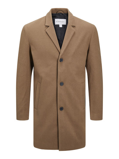 Classic Coat - Light Brown - TeeShoppen - Brown 7