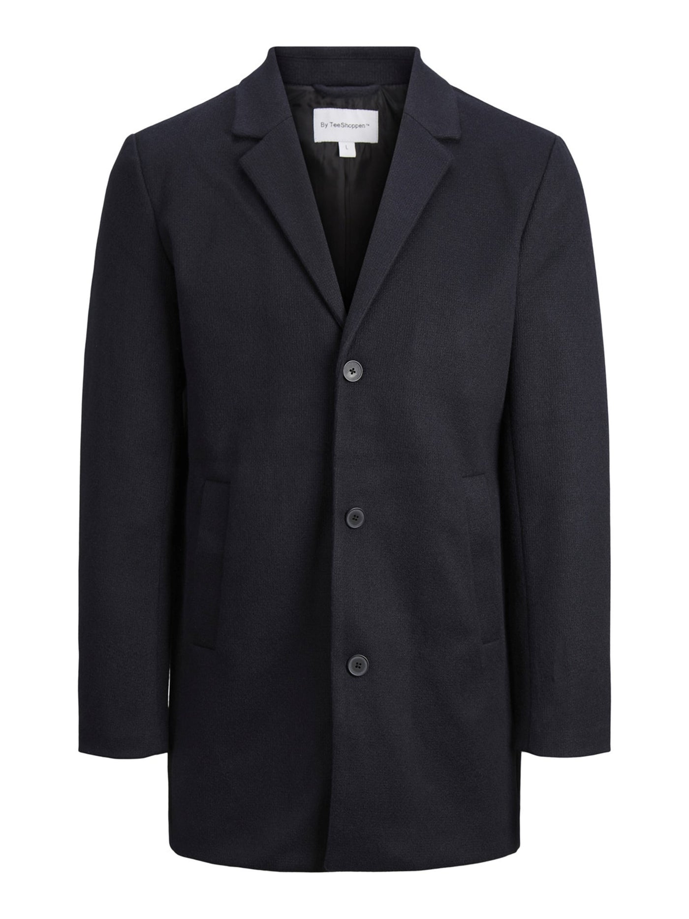 Classic Coat - Navy - TeeShoppen - Blue 5