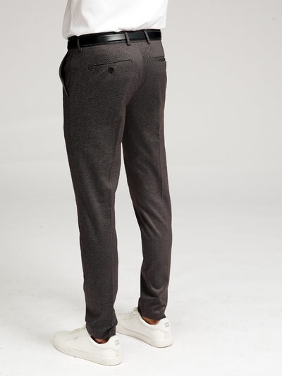 The Original Performance Pants - Dark Brown Pattern (Limited) - TeeShoppen - Brown 5