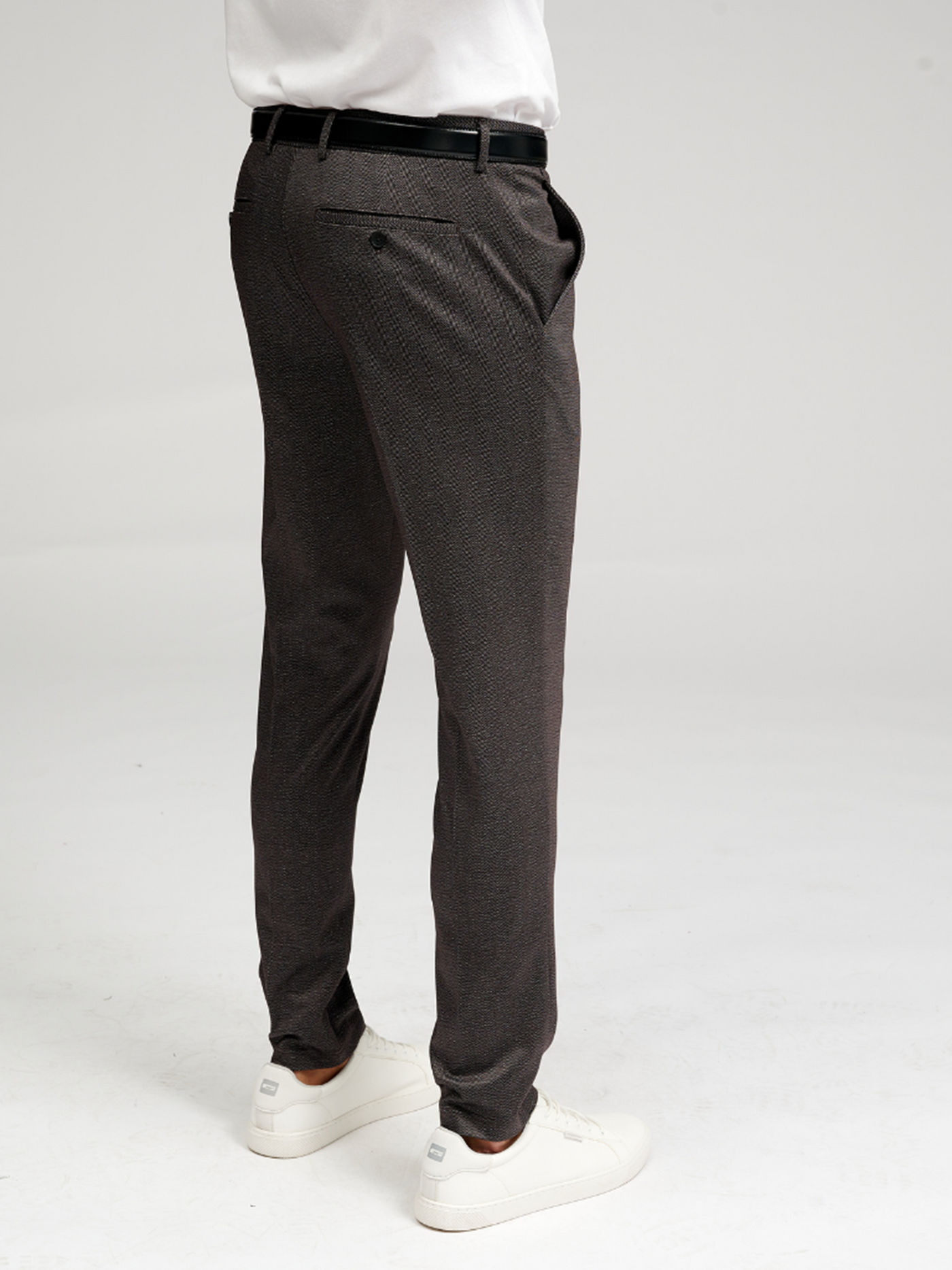 The Original Performance Pants - Dark Brown Pattern (Limited) - TeeShoppen - Brown 3