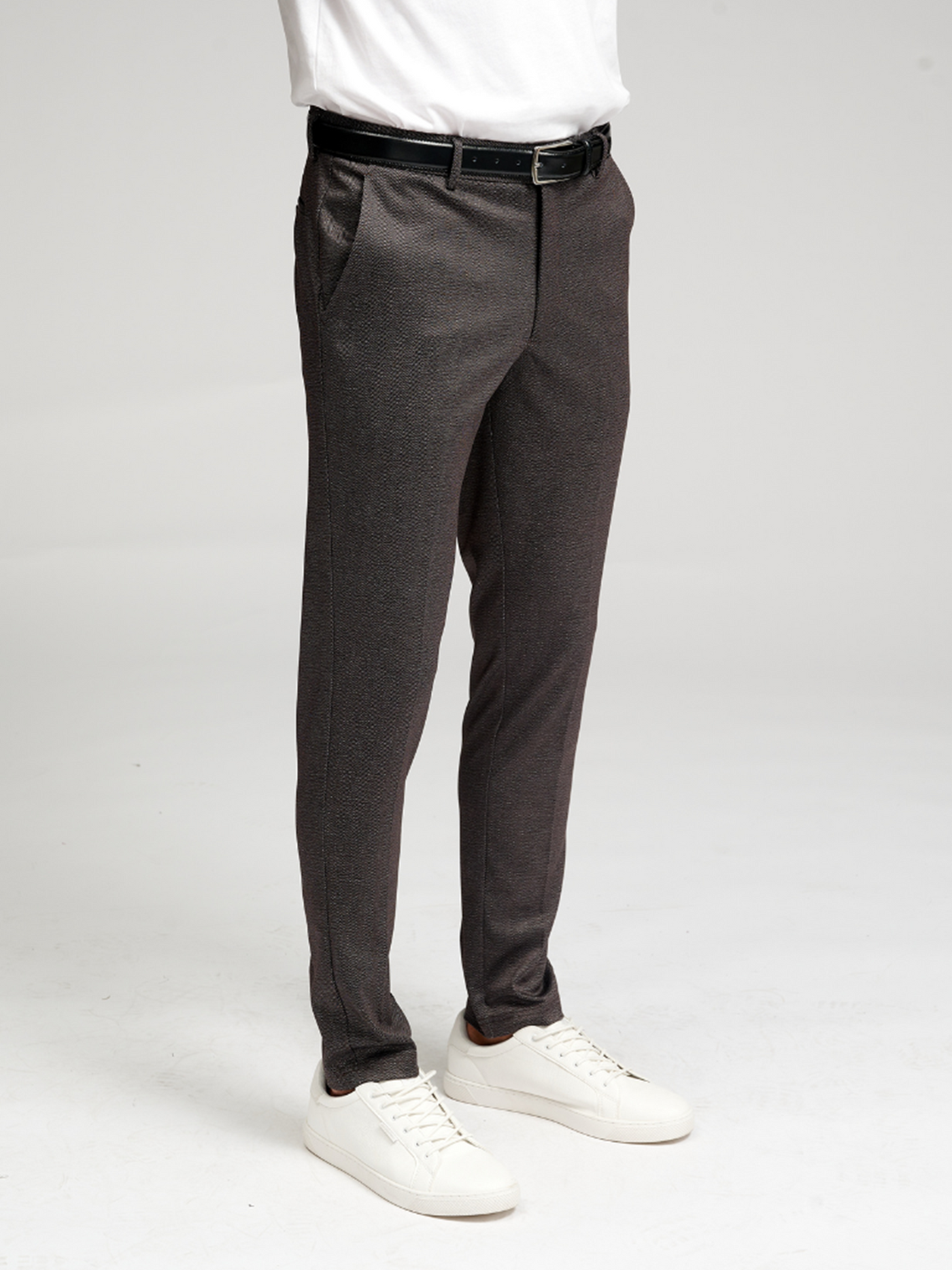 The Original Performance Pants - Dark Brown Pattern (Limited) - TeeShoppen - Brown 2