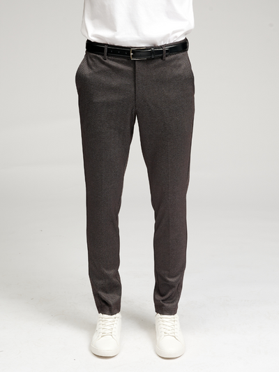 The Original Performance Pants - Dark Brown Pattern (Limited) - TeeShoppen - Brown