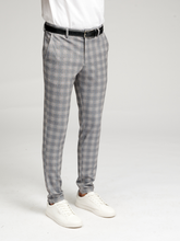 Charger l&#39;image dans la galerie, The Original Performance Pants - Lightgrey Checkered (Limited) - TeeShoppen - Grey 2
