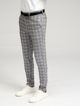 Charger l&#39;image dans la galerie, The Original Performance Pants - Lightgrey Checkered (Limited) - TeeShoppen - Grey 6
