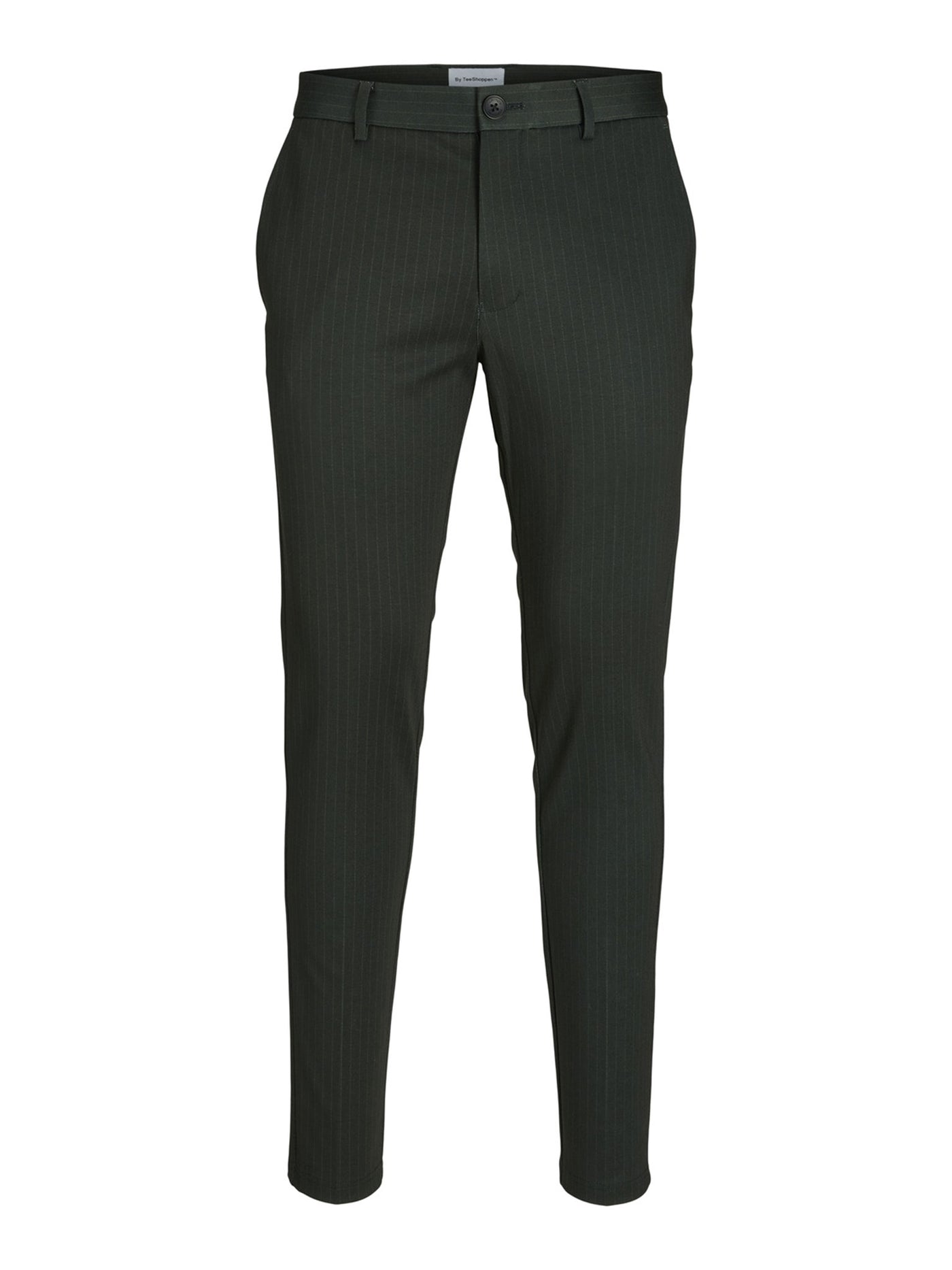 The Original Performance Pants - Dark Green Striped (Limited) - TeeShoppen - Green 7