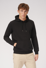 Load image into Gallery viewer, Basic Hoodie Sweat - Black - TeeShoppen - Black 3
