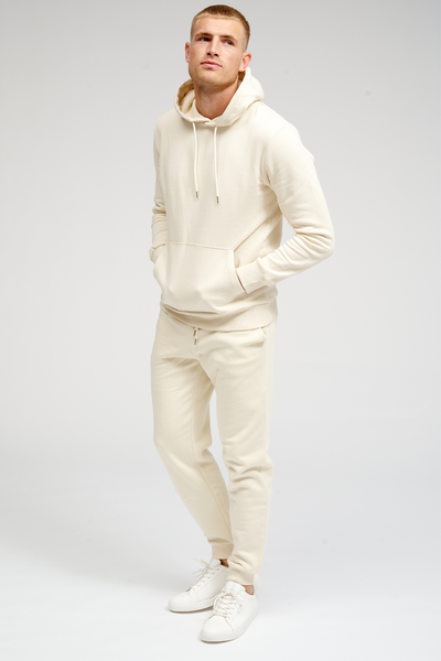 Basic Hoodie Sweat - Light Beige - TeeShoppen - Khaki 5