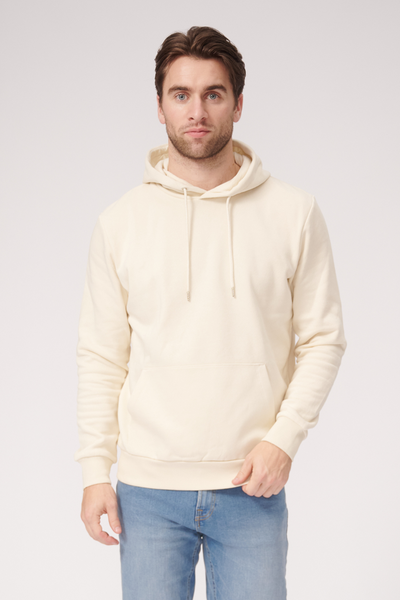 Basic Hoodie Sweat - Light Beige - TeeShoppen - Khaki