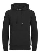 Load image into Gallery viewer, Basic Hoodie Sweat - Black - TeeShoppen - Black 4
