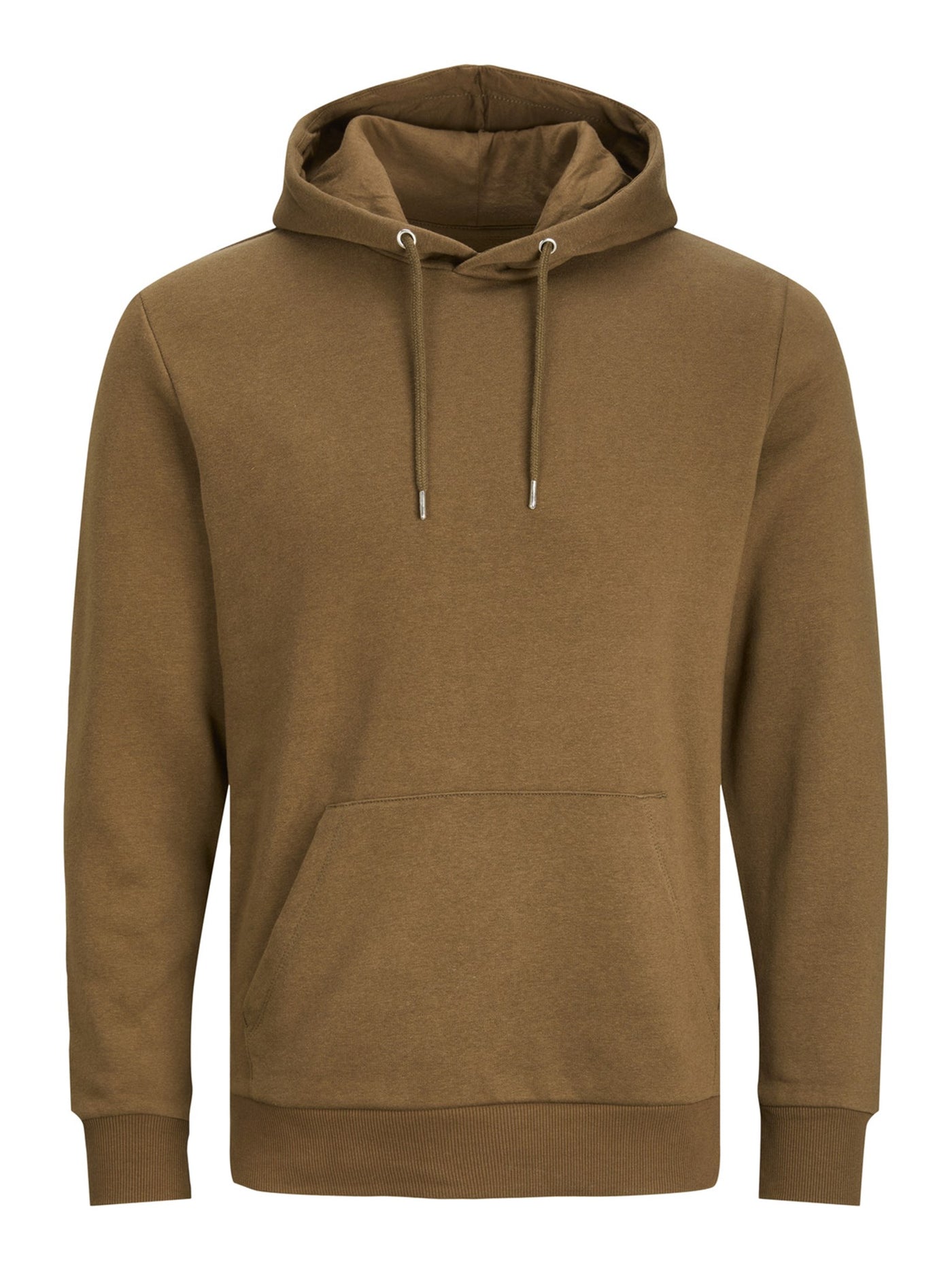 Basic Hoodie Sweat - Brown - TeeShoppen - Brown 4