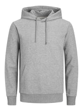 Load image into Gallery viewer, Basic Hoodie Sweat - Light Grey Melange - TeeShoppen - Grey 4
