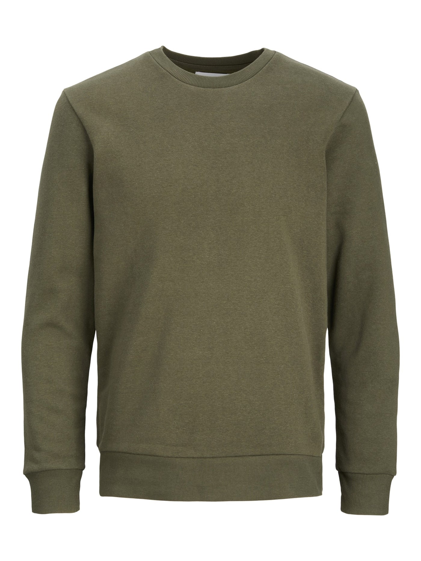 Basic Crewneck Sweat - Dark Green - TeeShoppen - Green 4