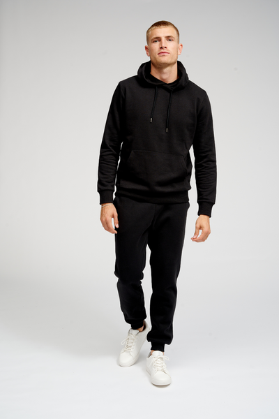 Basic Sweatpants - Black - TeeShoppen - Black 4