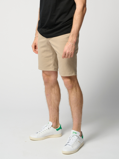 Performance Shorts - Crockery - TeeShoppen - Khaki 3