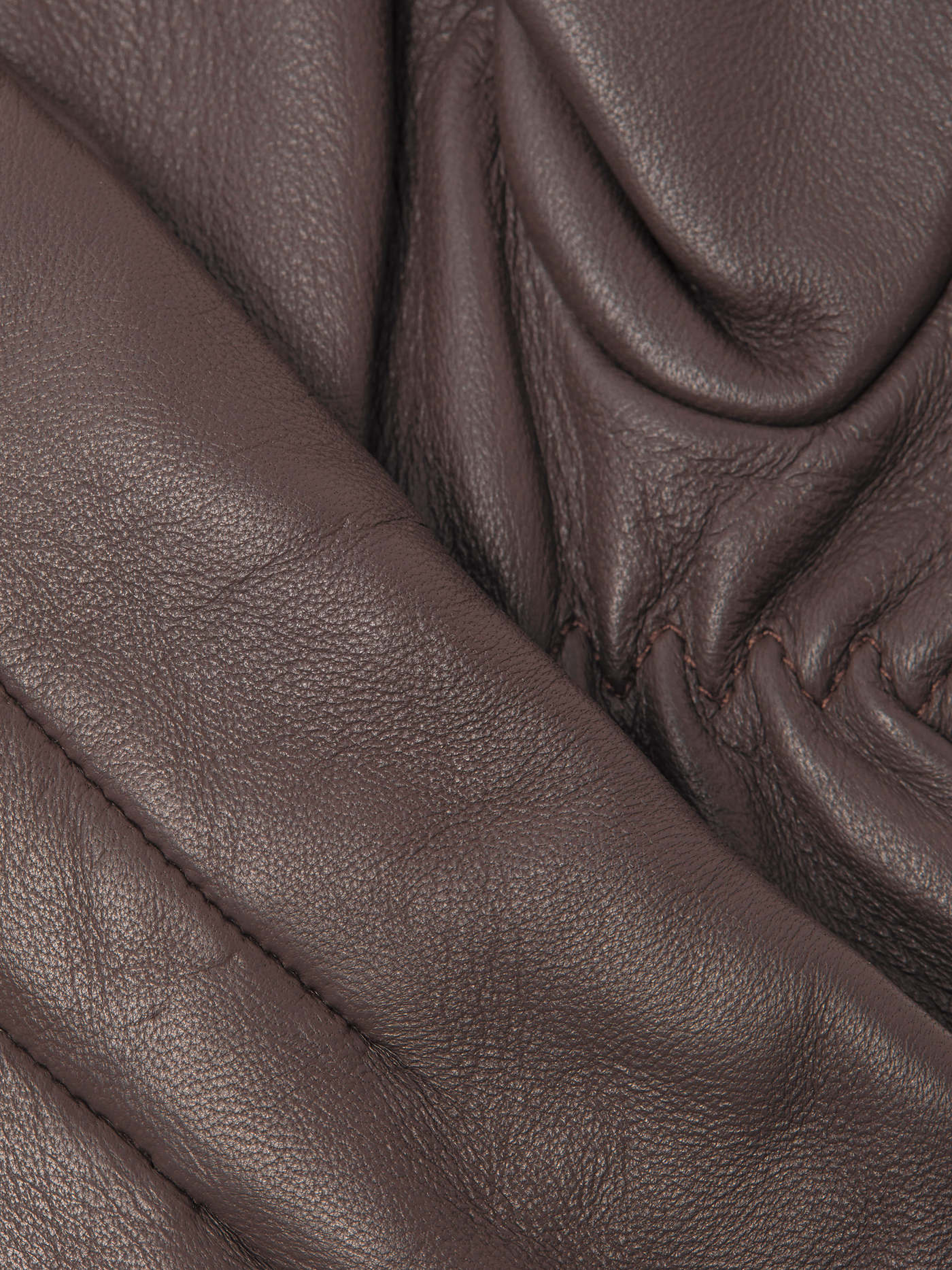 Classic Leather Gloves - Brown - TeeShoppen - Brown 2