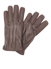 Load image into Gallery viewer, Classic Leather Gloves - Brown - TeeShoppen - Brown
