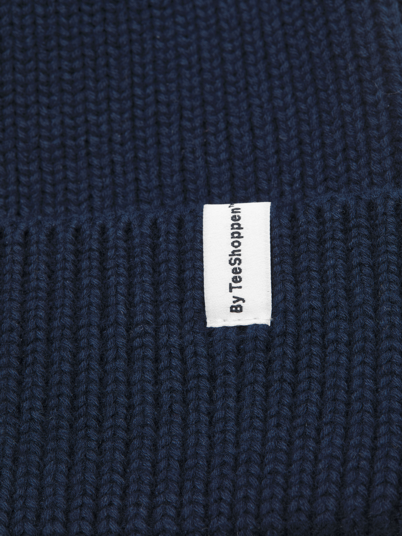 Basic Beanie - Navy - TeeShoppen - Blue 2