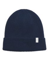 Load image into Gallery viewer, Basic Beanie - Navy - TeeShoppen - Blue
