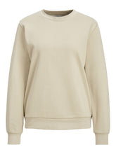 Load image into Gallery viewer, Basic Crewneck Sweat - Dark Beige - TeeShoppen - Khaki 5
