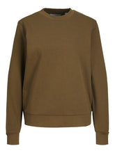 Load image into Gallery viewer, Basic Crewneck Sweat - Brown - TeeShoppen - Brown 5
