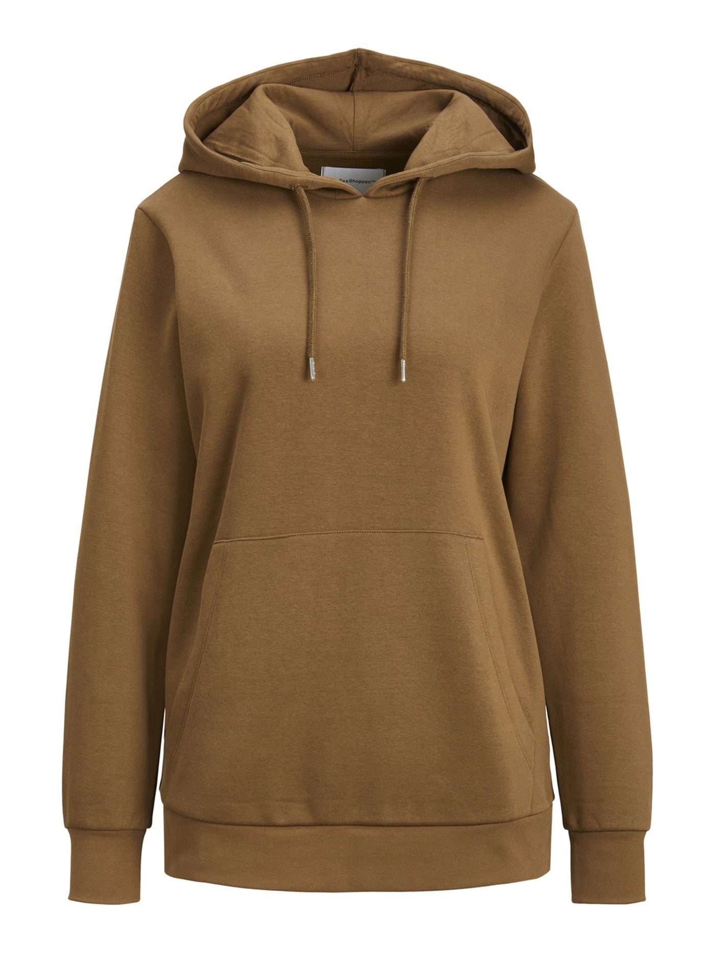 Basic Hoodie Sweat - Brown - TeeShoppen - Brown 4